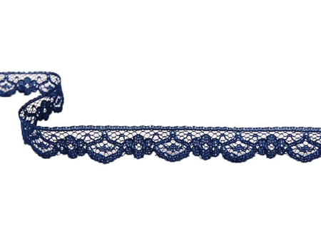 Koronka 1cm stabilna granat