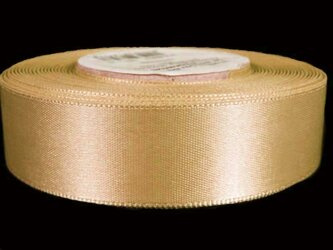 Wstążka 24mm atłas beż