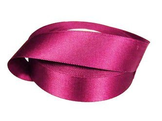 Wstążka 24mm atłas burak