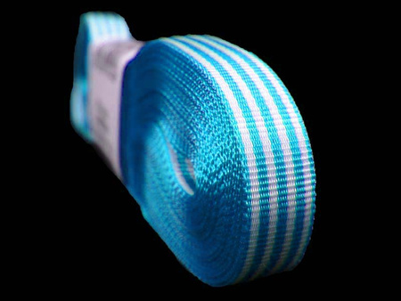 Wstążka 8mm acetat PASY turkus