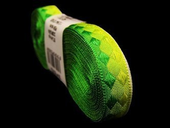 Taśma 10mm żakard ROMB pistacja