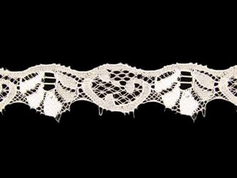 Koronka 2cm stabilna ivory