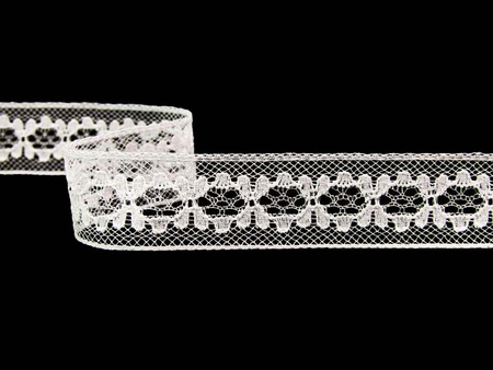 Wstawka 1,9 cm bawełniana biała