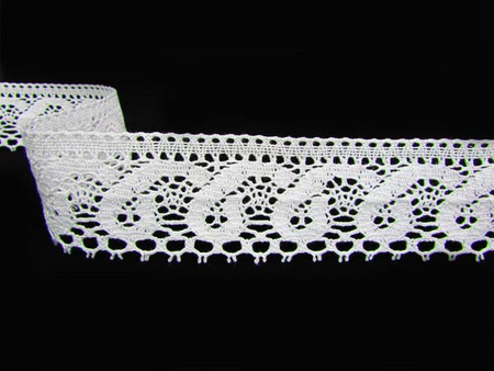 Koronka 4,5cm bawełniana biała