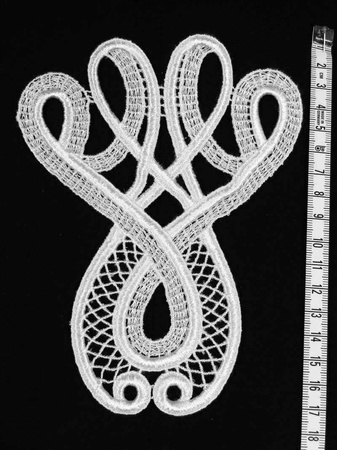 Aplikacja gipiurowa biała