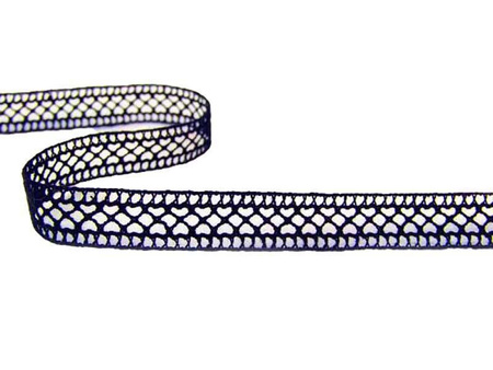 Wstawka 1cm bawełniana granat