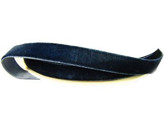 Aksamitka 9mm granat indygo