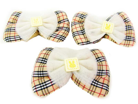 Muszka w kolorach Burberry