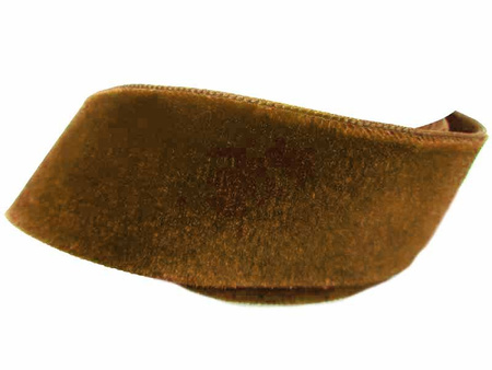 Aksamitka 36mm dwustronna jasny brąz