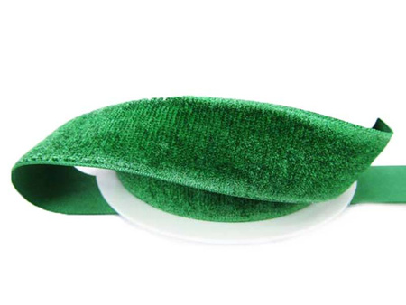 Aksamitka 25mm zielona