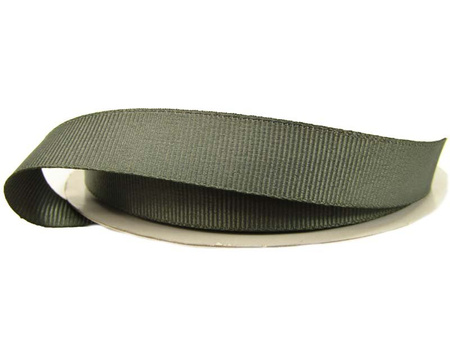 Taśma 15mm ryps poliestrowa grafit