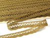Koronka 1,8cm bawełniana złoty beż