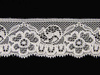 Koronka 5cm elastyczna biała