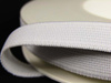 Guma 10mm tkana biała