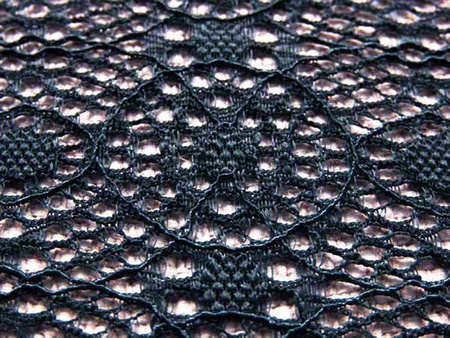 Koronka elastyczna granat