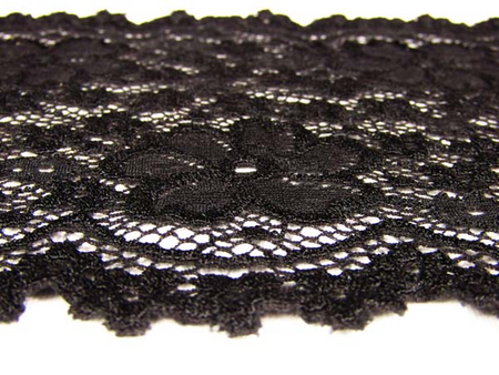 Wstawka 14cm elastyczna czarna