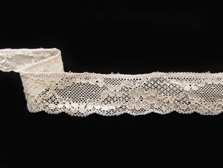 Koronka 3cm elastyczna morela