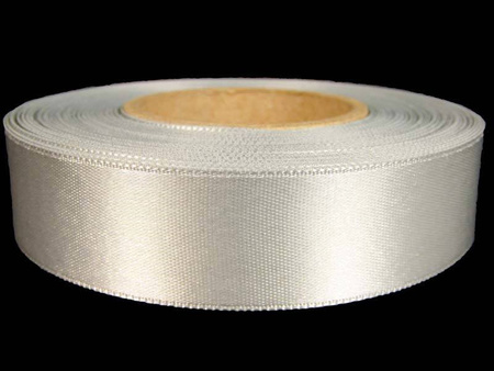 Wstążka 24mm atłas jasny popiel