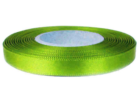 Wstążka 10mm atłas oliwka