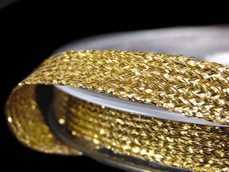 Taśma 10mm ozdobna REXOR złota