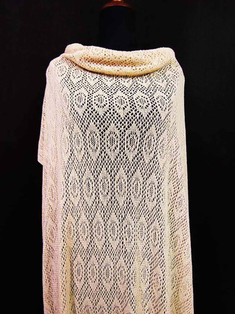 Koronka 100cm bawełniana natural