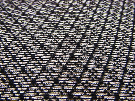 Tiul 155cm miękki ROMB czarny