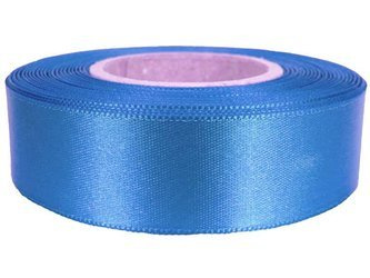 Wstążka 24mm atłas kobalt