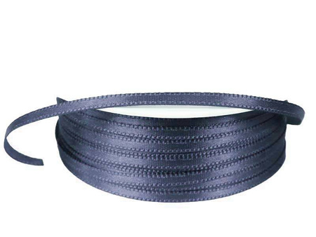 Wstążka 3mm atłas granat