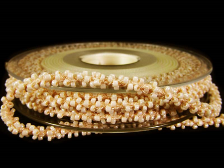 Taśma ozdobna KORALIK morela