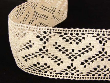 Wstawka 4,1cm bawełniana naturalna