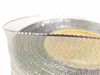 Wstążka 25mm lurex srebrna