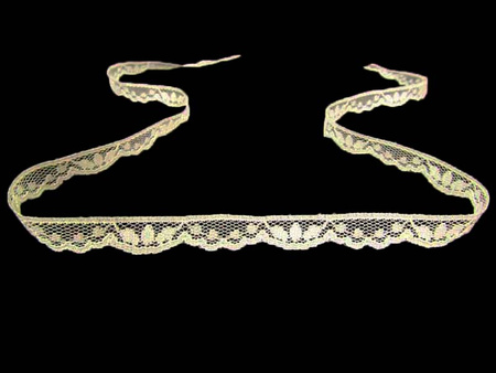 Koronka 1cm stabilna ecru