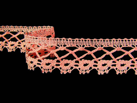 Koronka 3,2cm bawełniana morela