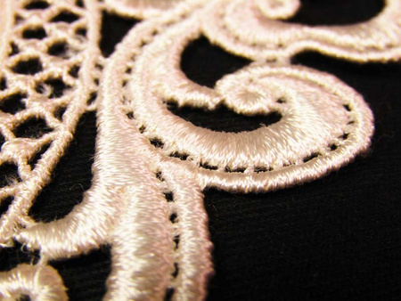 Dekolt gipiurowy natural