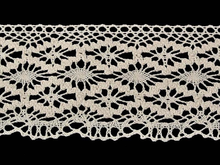 Koronka 9,5cm bawełniana naturalna