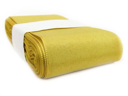 Wstążka 52mm tafta złota