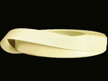 Wstążka 10mm atłas mat ecru