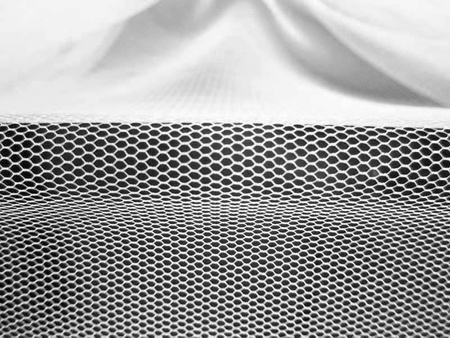 Tiul 300cm miękki stabilny biały