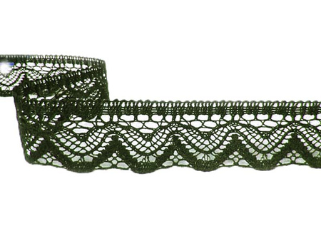 Koronka 5,8cm bawełniana khaki