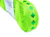 Taśma 10mm żakard ROMB pistacjowa