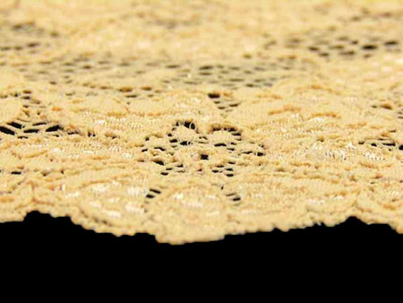 Wstawka 15cm elastyczna słonecznożółta