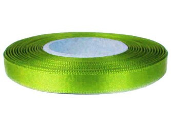 Wstążka 10mm atłas oliwka