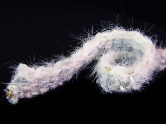 Taśma 12mm ozdobna "CHANEL" niebieska