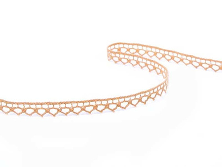 Koronka 1cm bawełniana cielista