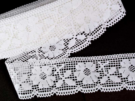 Koronka 5,8cm bawełniana biała