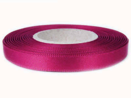 Wstążka 10mm atłas burak