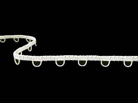 Taśma pętelkowa rzadka ivory