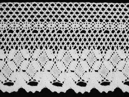 Koronka 9cm bawełniana biała