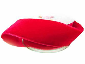 Aksamitka 36mm czerwona