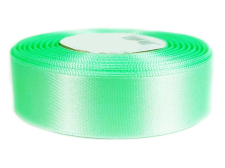 Wstążka 24mm atłas seledyn